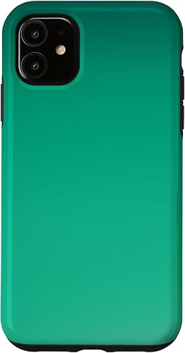 Funda verde degradado para iPhone 11