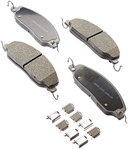 Plaquettes de frein ACDelco 14D1081CH à haute dissipation thermique avant