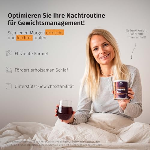 Nature's Finest by Nutrisslim Night Burn Extreme, die Nacht Stoffwechsel Beschleunigen Formel mit Morosil (400 mg), L-Carnitin – Fördert Einschlafhilfe mit Baldrian - Natural, Glutenfrei – Bild 4