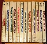 CONAN COMPLETE ACE SET OF 12: CONAN, OF CIMMERIA, THE FREEBOOTER, THE WANDERER, THE ADVENTURER, THE BUCCANEER, THE WARRIOR, THE USURPER, THE CONQUEROR, THE AVENGER, OF AQUILONIA, OF THE ISES (1-12)