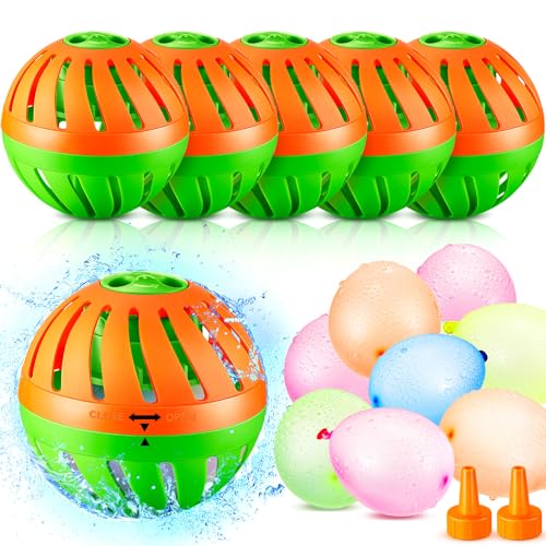 Vertintong 3 Pieces Water Timer Bomb with 150 Balloons Water Toy for Summer Outdoor Activity Games Prank Party Supplies Favors