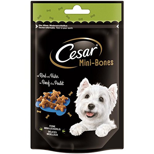Preisvergleich Produktbild Cesar Mini-Bones mit Rind und Huhn / 6x 75g Hundesnack