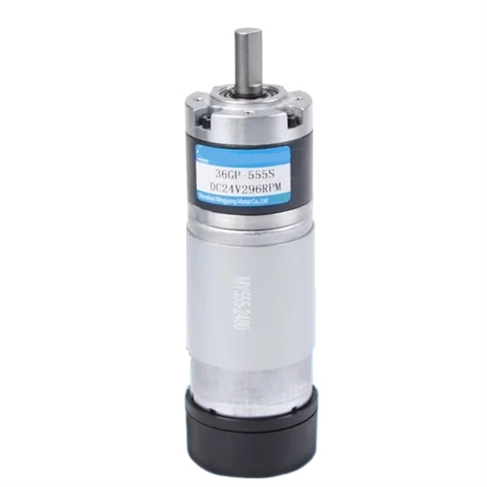 100KG Motor reductor DC 36-555S Encoder planetario con cubierta trasera