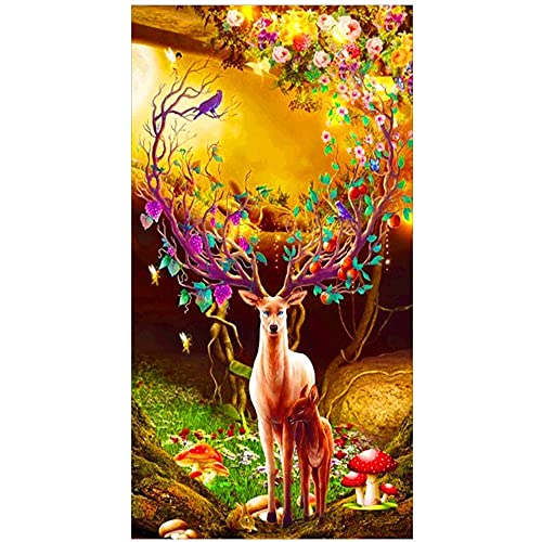 Kits Diamant Peinture Cerf 70x120cm | Idée Cadeau Idéale Arts Créatifs pour Adulte