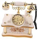 Photo Gallery healifty carillon telefono vintage da scrivania in retrò decorazione con quadrante rotante scultura musicale per e bar idea regalo Photo Gallery healifty carillon telefono vintage da scrivania in retrò decorazione con quadrante rotante scultura musicale per e bar idea regalo