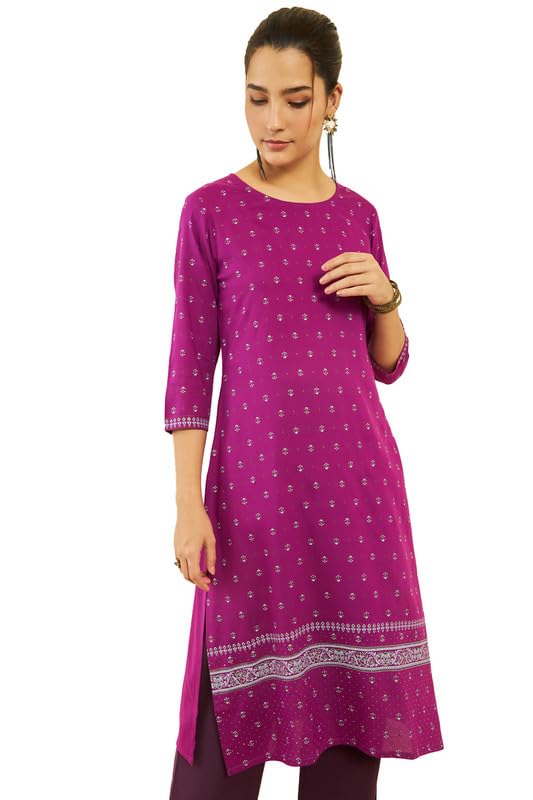 Image of Soch Women Rayon Kurta