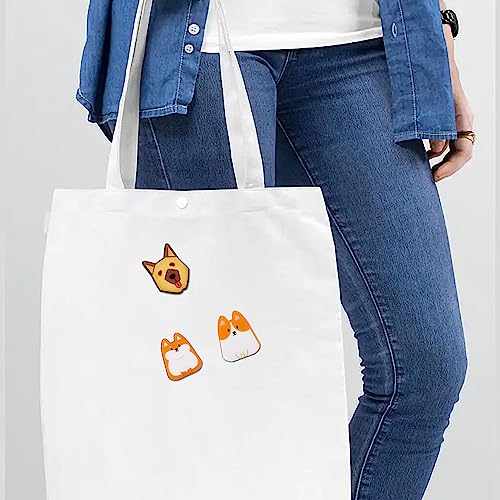 Image of Ornaland 16 Pieces Acrylic Animal Dog Brooch Pins Set Cute Cartoon Puppy Badges Label Pins Creative Backpack Pins Jewelry for Jackets Clothes Hats Decorations