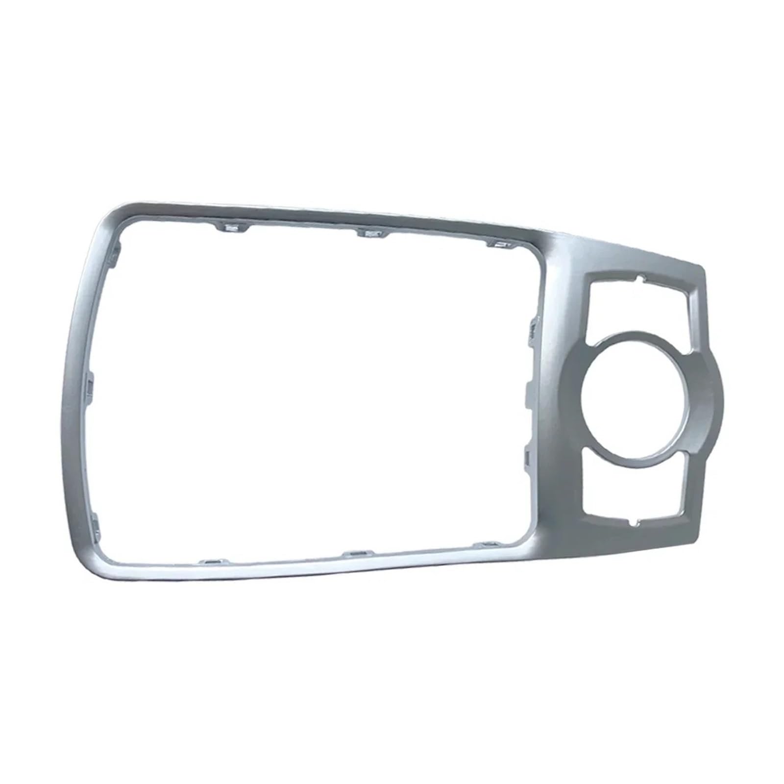 Car Interior Sticker Silver Chrome Car Center Console Gear Shifter Panel Trim for A6 for 4F for C6 for Avant for RS6 2005-2011 4F0864260A