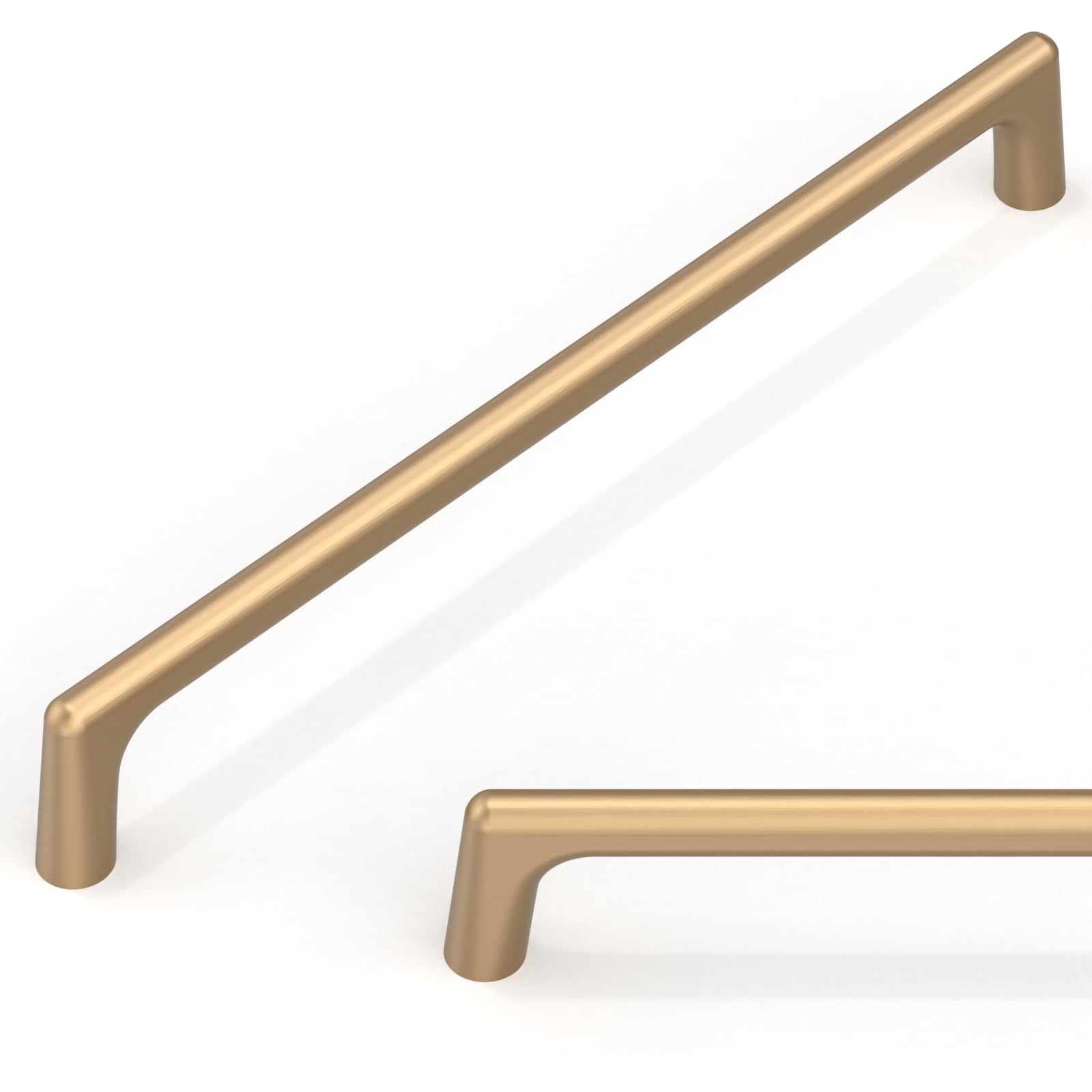 Talentedeco 10 Pack Champagne Bronze Cabinet Pulls 7.5 Inch(192mm) Kitchen Cupboard Handles Cabinet Hardware for Drawer Pulls — image 1