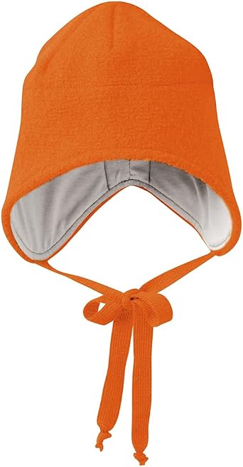 Ecoable Kids Winter Hat with Ear Flaps, Organic Merino Wool Beanie