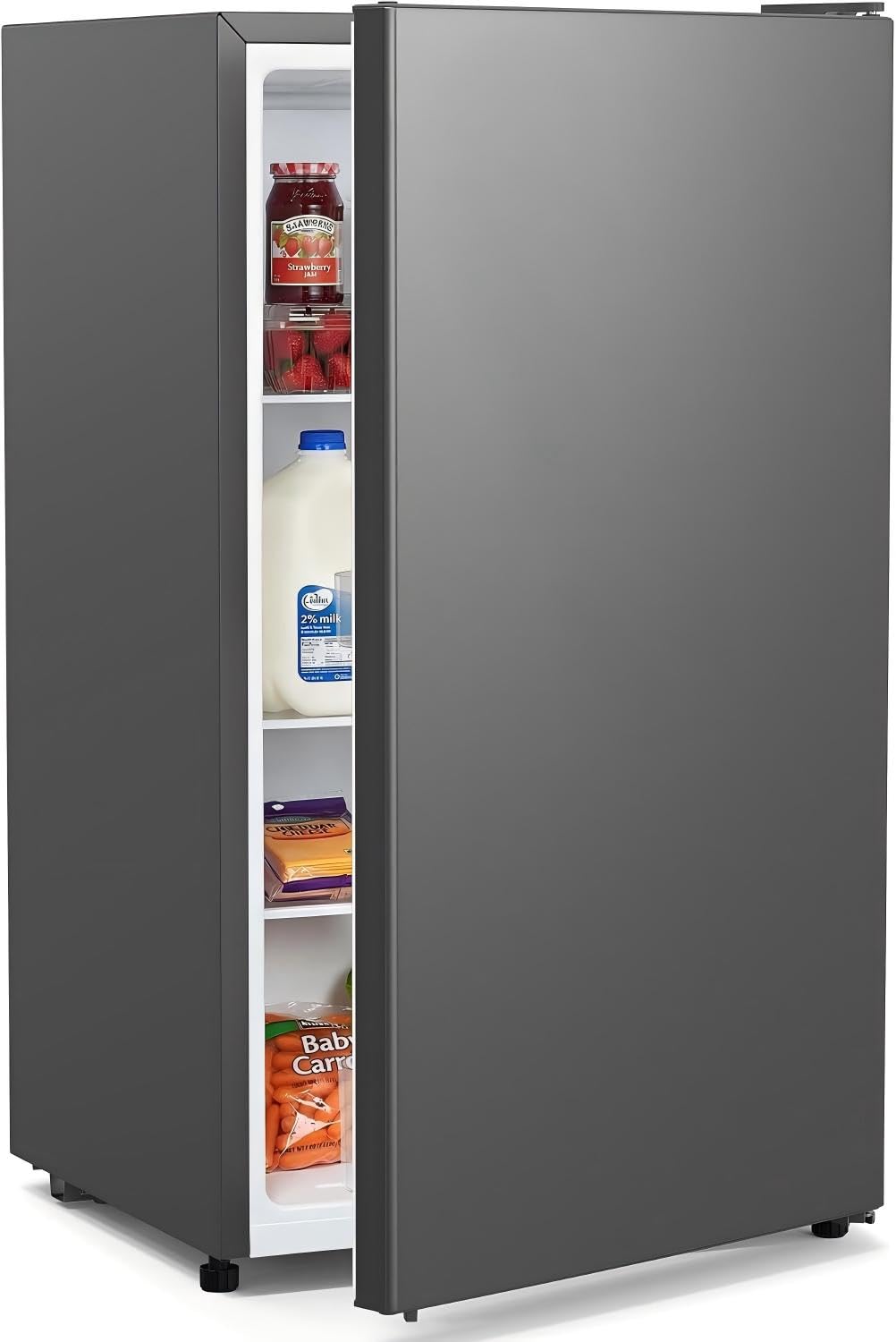 WWEE-UU-11 3.2 cu ft Compact Fridge Gray