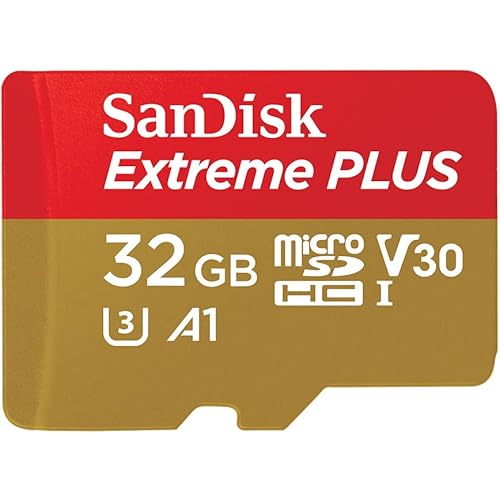 SanDisk Extreme PLUS 32GB microSDHC UHS-I Card - SDSQXBG-032G-GN6MA