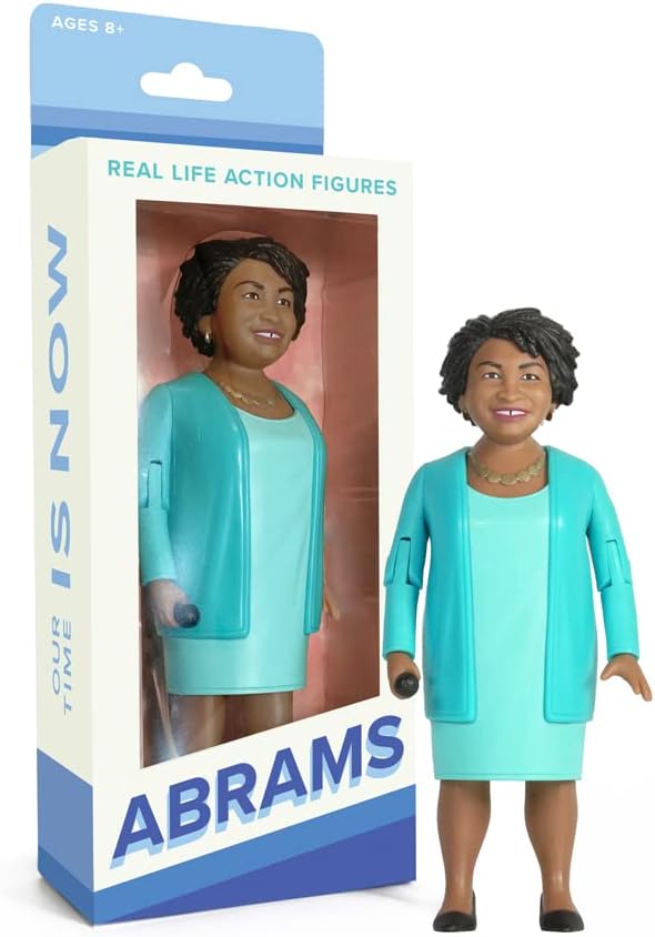 FCTRY Stacey Abrams Real Life Political Action Figure: Collectible Figurine Perfect for Collectors, Gift Ideas & Souvenirs