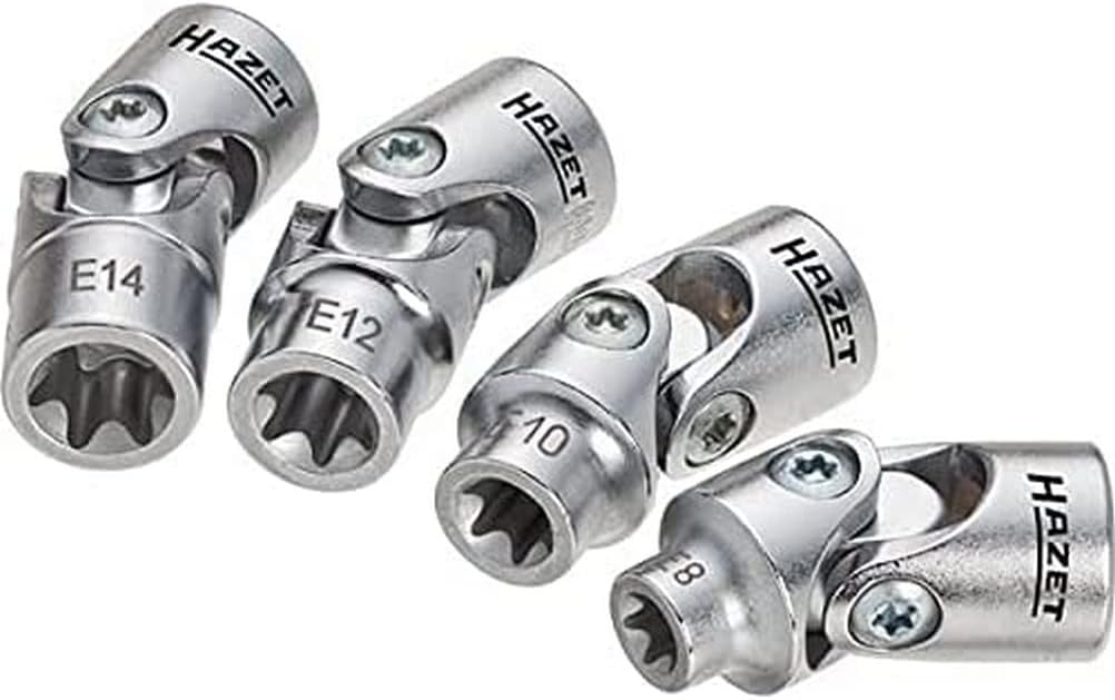 Hazet 880G-E/4 Torx E8-E14 3/8" 4Piece Socket Set