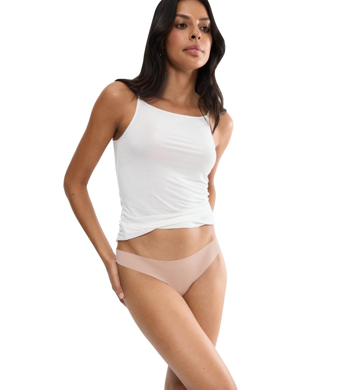 Triumph Women's Pretty Micro String Briefs, Desert sand, M