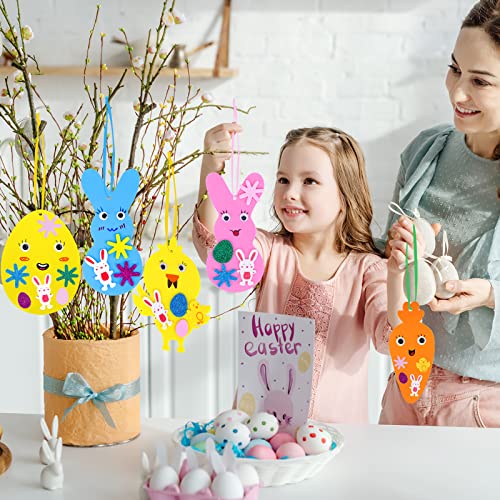 Yumuk Easter Crafts For Kids, 330Pcs Easter Foam Stickers Set - Egg Bunny Chick Carrot Ornaments Diy Easter Decorations For Kids Boys Girls Party Favor Supplies #TOP5