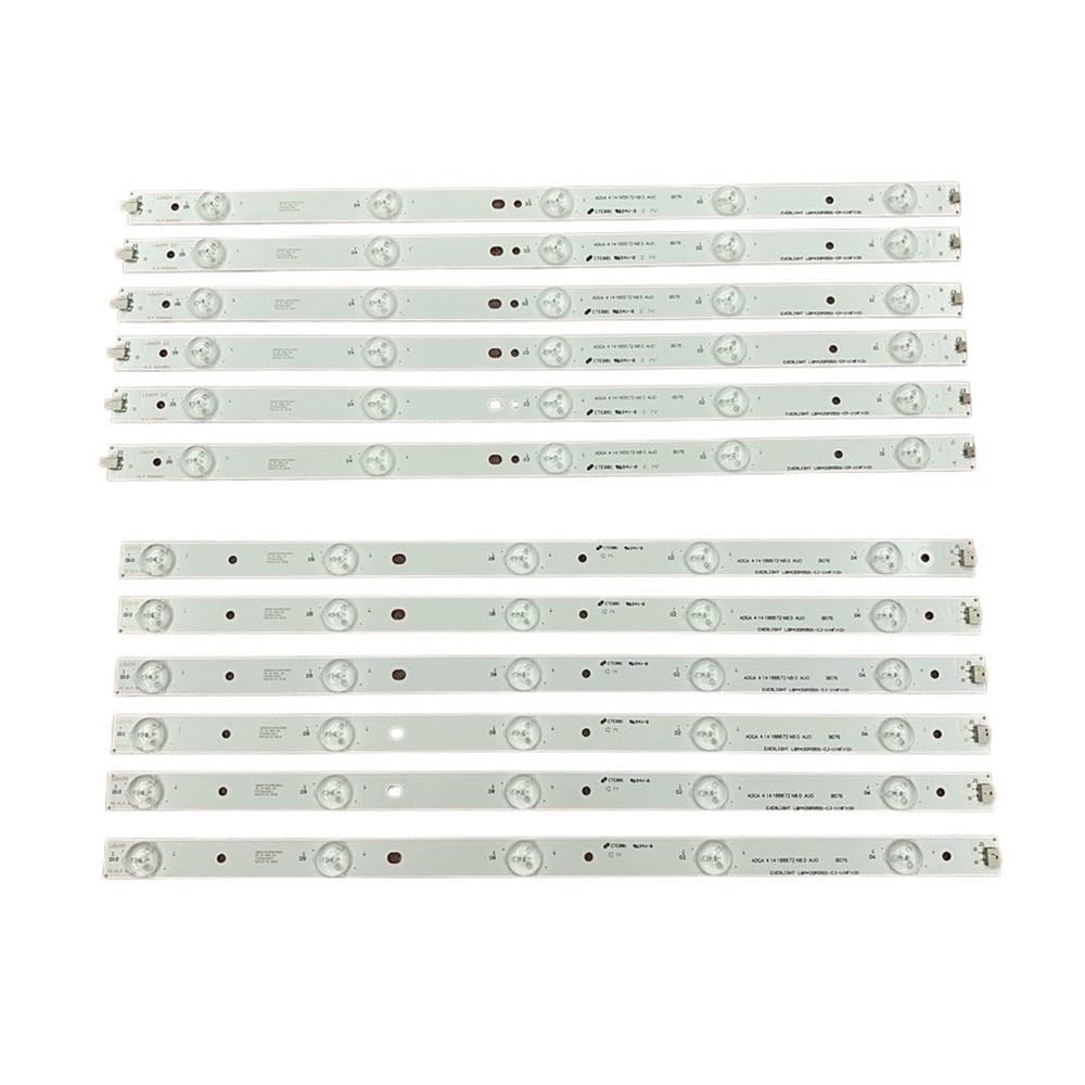 AKOUFAL LED Backlight Strip 10LED Fit for Sharp LC-42LB150U LC-42LD265E LC-42LD265RU LC-42LD266K LC-42LD266K TPT420H2-HVN06 LBM420P0501-CP-1(5set for 5 TV)