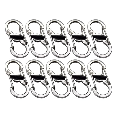 Image of KeySmart Key Carabiners - Quick Release Dual and Mini Carabiners, Stay Organized w /Carabiner Keychains, Never Lose Your Keys