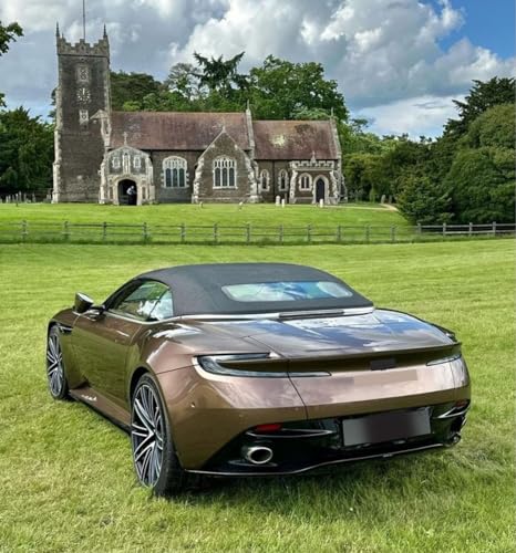 Image of WISDOM Brown Metallic Vehicle Wrap Vinyl High Gloss Finish Easy Apply Air-Release Weatherproof DIY Car & Motorcycle Wrap (Brown Metallic Glossy, 20 Inch X 8 Feet)
