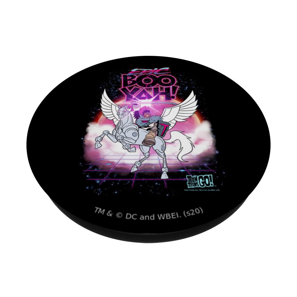 Teen Titans Go! Cyborg Epic Boo Ya PopSockets PopGrip Intercambiabile