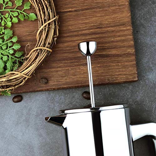 Hemoton Percolador de Café de Aço Inoxidável para Casa Chá Chaleira Infusor Café para Acampamento em