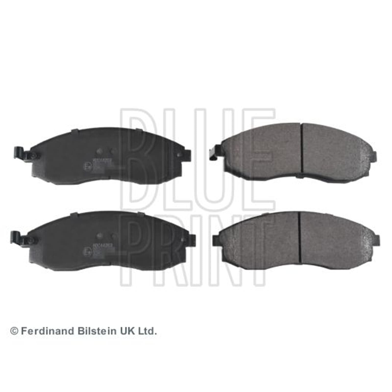 2x Blue Print ADC44263 Kit Pastiglie Freno a Disco Frontale per Mitsubishi L200