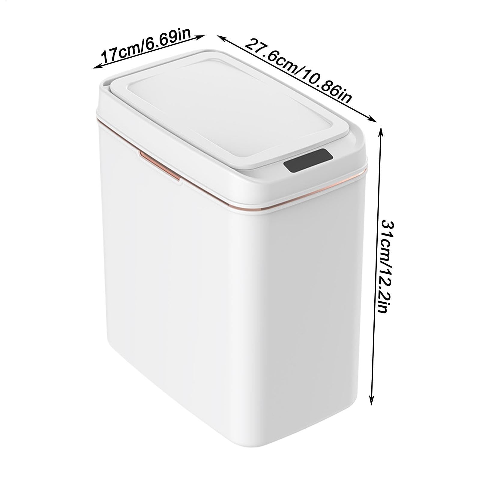Bathroom Trash Can – Contactless Smart Sensor Garbage Bin – Motion Active