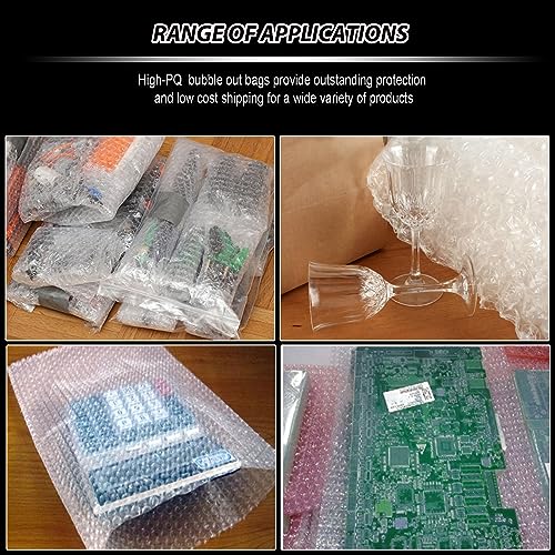 High-Pq NO 50 Pcs Bubble Pouch Wraps, 6''X8'' Clear Bubble Out Bags For Packing thumb #5
