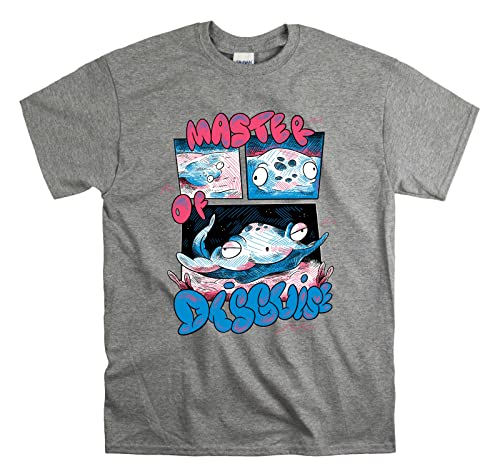 T-shirt poisson gris imprimé Master of Disguise Ocean Creatures