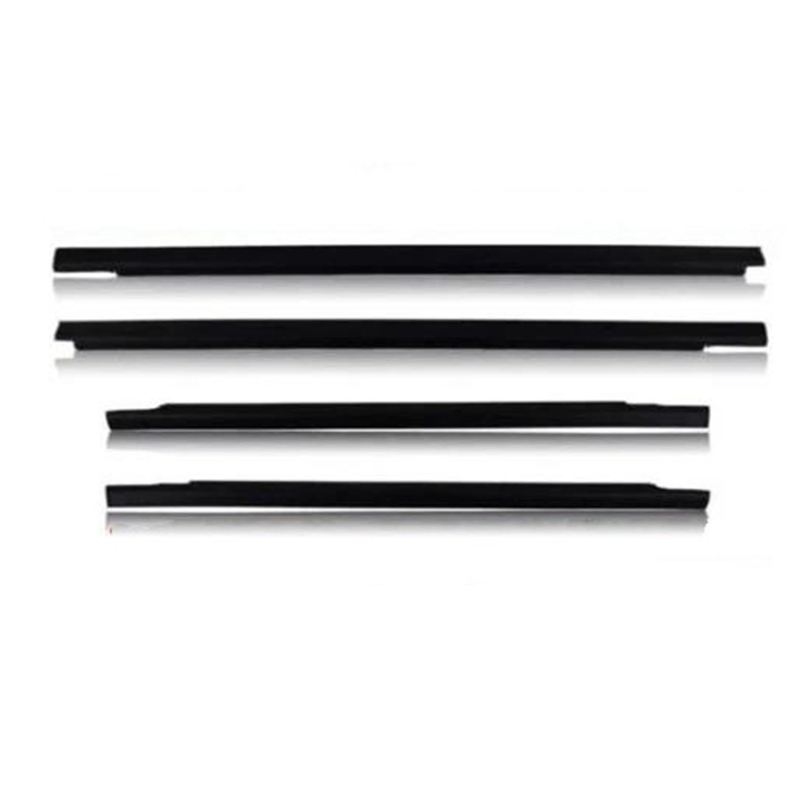Jbpihzt One Color 4 Pcs Door Window Glass Rubber Protector Weatherstrip For Mitsubishi L200 For Strada K60 K70 1996-2004 Mr144697