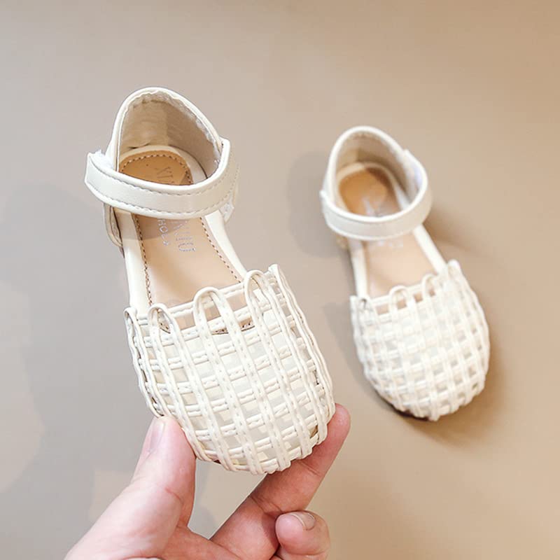 MATERUIEYES Woven Fashion Children's Shoes Hollow Out Summer Student Sandals Girl2