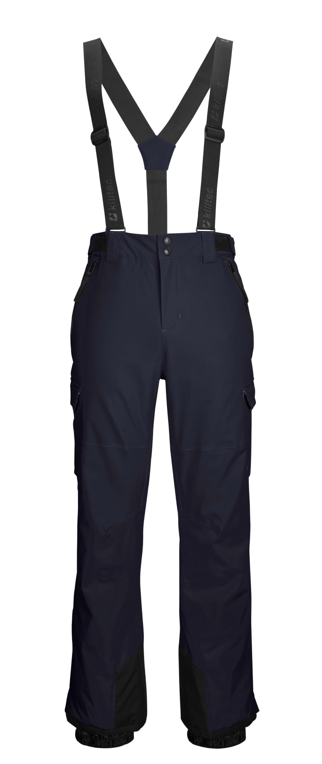Killtec Herren Skihose/Funktionshose mit abnehmbaren Trägern, Kantenschutz, Schneefang und Beinventilation Ksw 83 Mn Ski Pnts