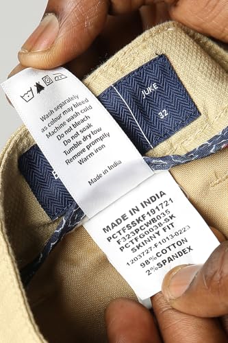 Image of Peter England Men's Skinny Pants