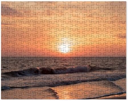 Sunset,Beach,Sand,Nature,Florida,Ocea Small Puzzle, 252 pcs.