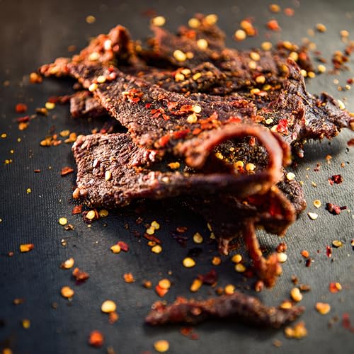 Image of Centennial Cuts Beef Jerky - Blazing Saddles Jalapeno - High Protein, Bold Jalapeno Flavor - 7 oz Snack
