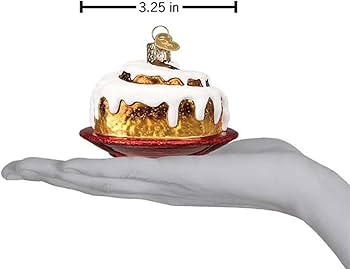 Amazon.co.jp: Old World Christmas シナモンロール ガラス吹き