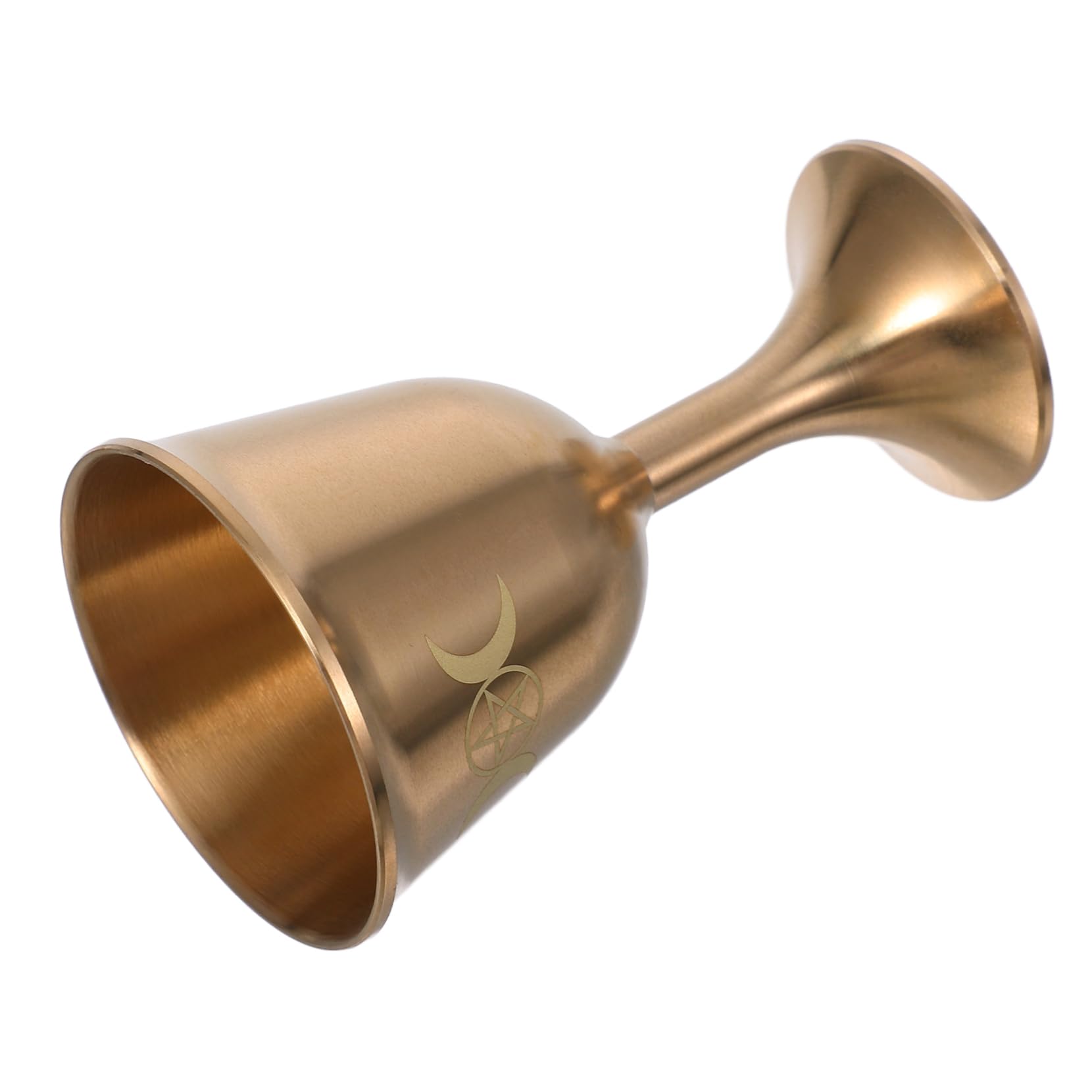 Cabilock 4 Piezas Copa De Latón Elegante Copa Para Bebidas Decoración De Copas Copas De Latón Antiguas Vasos De Cobre Para Beber Decoración De La Taza De Agua Taza Para Beber Cobre Dorado
