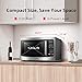 TOSHIBA EM131A5C-SS Countertop Microwave Ovens 1.2 Cu Ft, 12.4