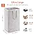 Lifewit 3 Pack Laundry Hamper Large Collapsible Laundry Baskets, Freestanding Waterproof Clothes Hamper with Easy Carry Handles in Laundry Room Bedroom Bathroom College Dorm for Adults, Gray, 3 x 80L