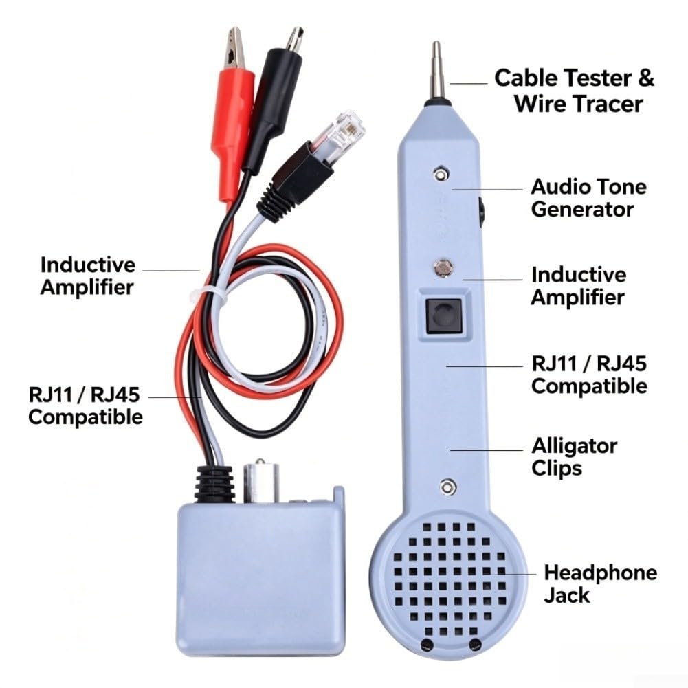 Netzwerk Kabeltester 200EP Ton Generator Leitungsfinder