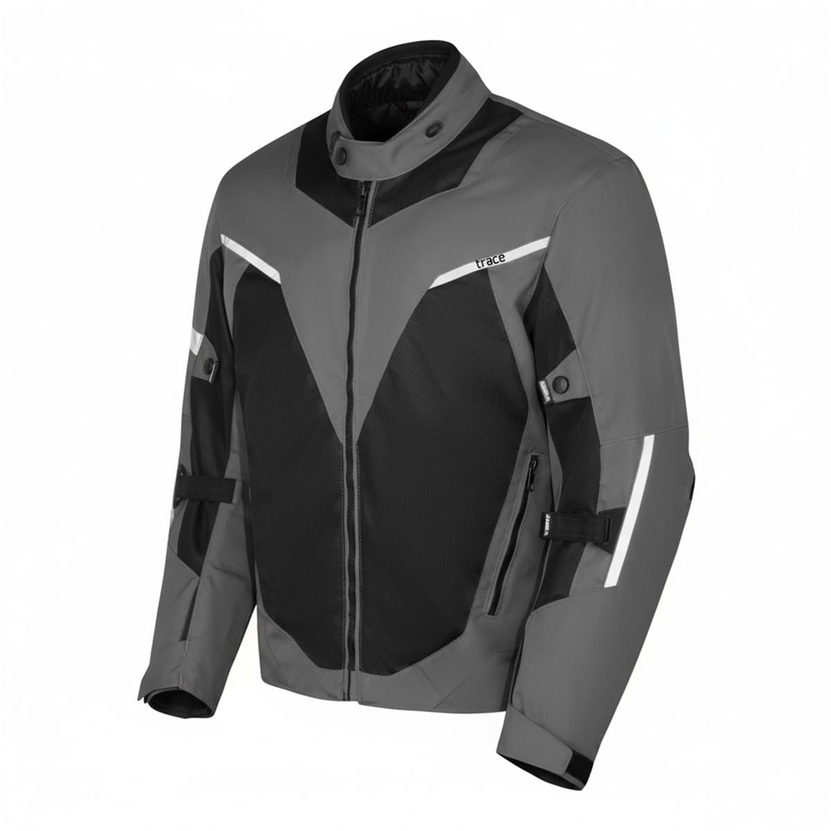 Giacca da Moto da Uomo Tessuto Protettiva e Traspirante Giacche Estiva Giacca da Moto da Uomo Giacca da Tessuto Corsa Traspirante In Cordura