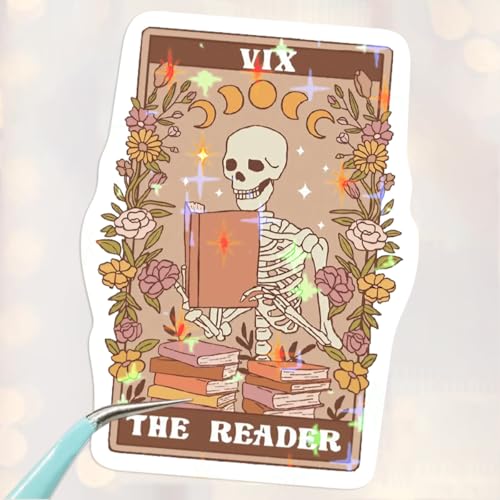 126 PCS Holographische Kindle-Aufkleber für Erwachsene - Premium Smutty Bookish Vinyl-Aufkleber, wasserdichte BookTok-Geschenke für Leser, Dunkle Romantik/Spicy Mafia-Theme Laptop-Zubehör