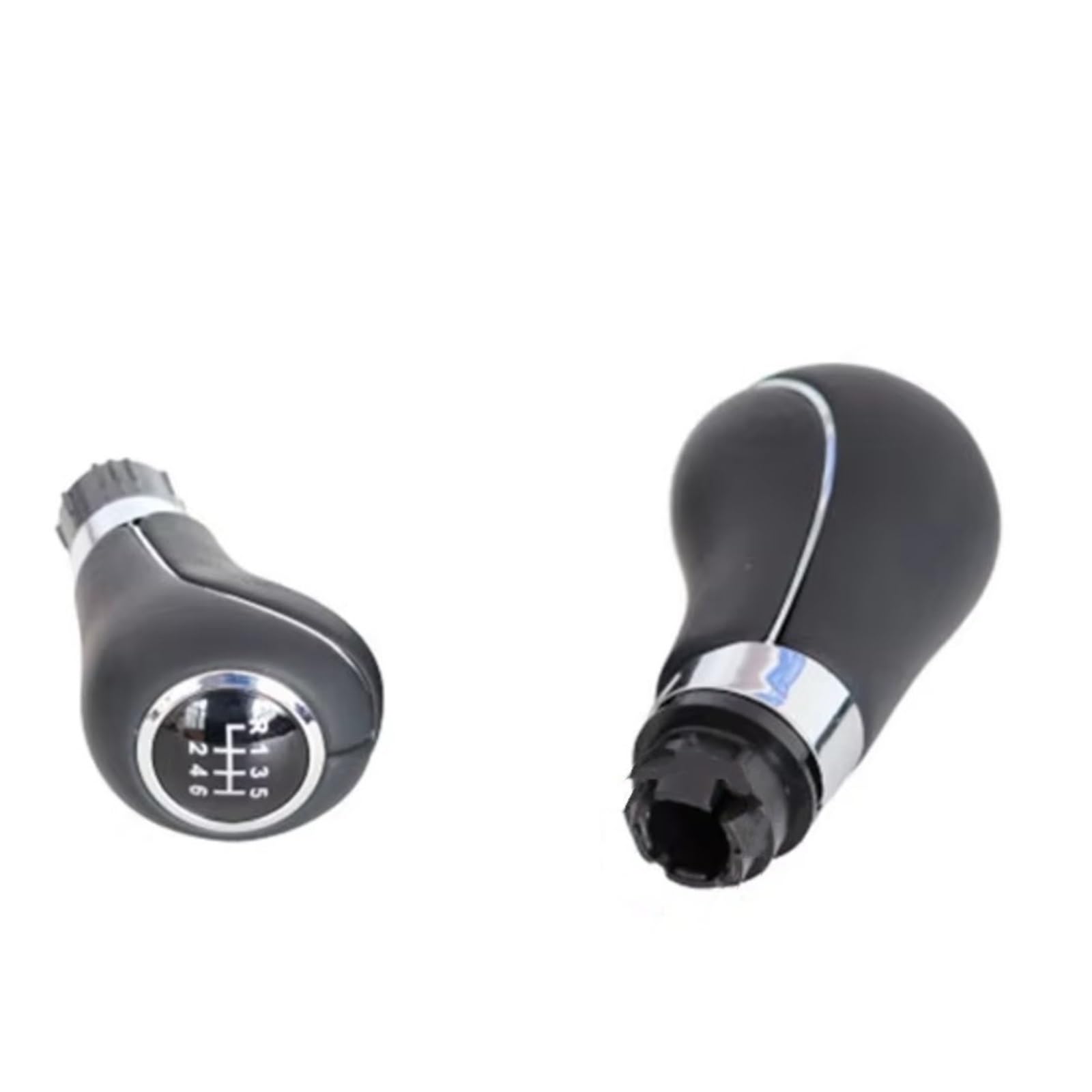 HILLAR Car Gear Stick Knob for Benz W203 S203 CL203 W209 W204 C204 C63 C300 C250 W207 A207 W212 Manual Automatic Car Shift Gear Stick Knob(Manual 6s Big 14.5mm)