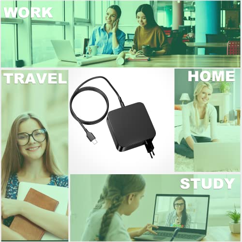 Chargeur USB C 65W pour Surface Pro OLED écran 13 pouces haute efficacité - 7