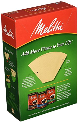 Melitta Super Premium Coffee Filters, Naturan Brown, No. 4, 100-Count Filters (Pack Of 3) #TOP1