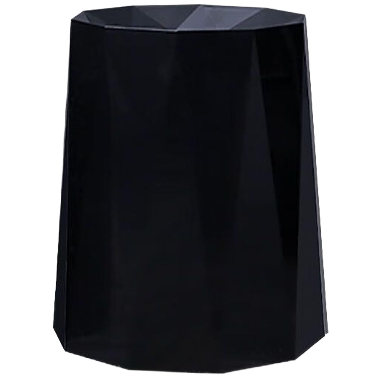 Alexo Small Trash Can ? Durable Garbage Can Waste Basket for Bathroom, Bedroom, Office and More | Japanese Trash Can Waste Bin Without Lid With Inner Bucket For Office (Black,8L)