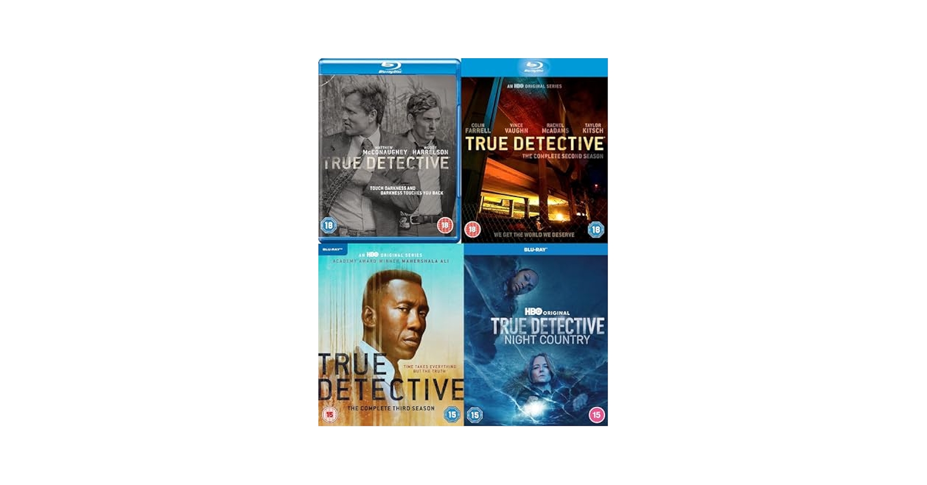 Amazon.com: True Detective: Season 1-4 Collection [Blu-ray