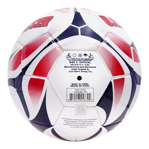 Image of Icon Sports Officially Licensed US Soccer Federation Soccer Ball