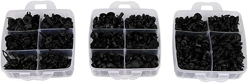 Miniatura 5 de SCITOO Kit de repuesto para tornillos de expansión de 16 tamaños para automóvil, clips de remache para parachoques