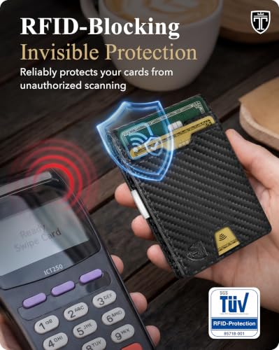 TRAVANDO Money Clip Wallet - RFID Protected Bifold Wallet for Men for 11 Cards - including Gift Box - Image 6